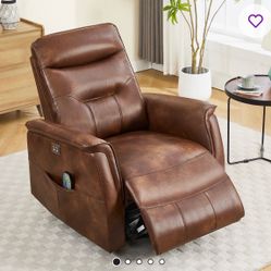 Recliner with Massage, brand new