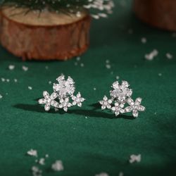 Brand New Silver 925 Earrings  , CZs