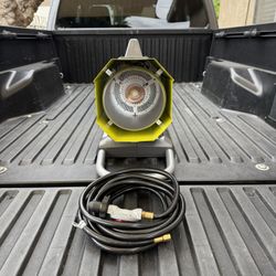 RYOBI ONE+ 18V Cordless Hybrid Forced Air Propane Heater (Tool Only)