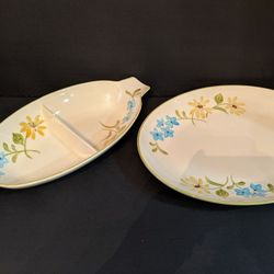 Vintage Franciscan "Daisy" Serving Pieces