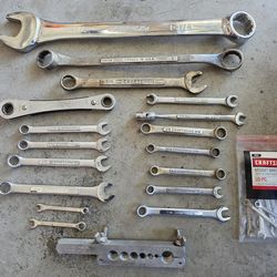 Craftsman wrench wrenches set lot