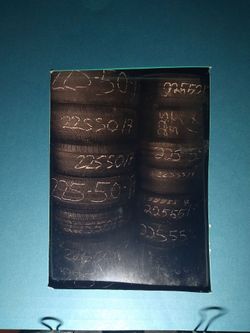 TIRE 225 50 17 each Installed ELMOFLES