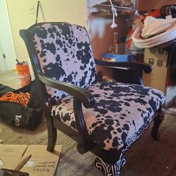 Cow Print Chair