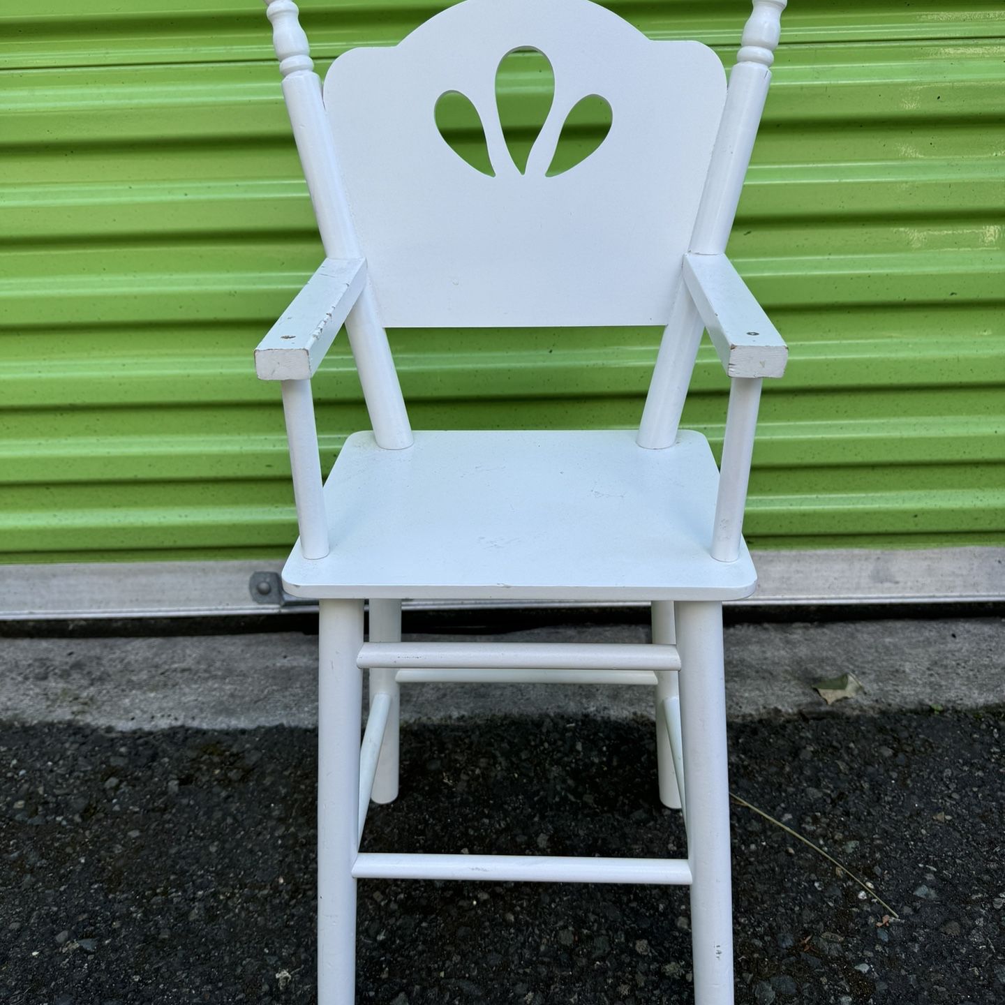 White Doll High Chair