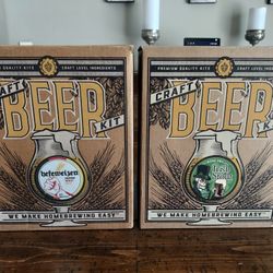 New Craft Beer Kit Hefeweizen and Irish Stout