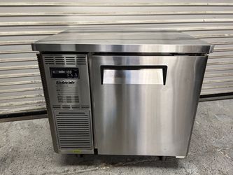 1 Door Under Counter Freezer 36" Everest JUF-36-N Side Mount Deep NSF On Wheels #4517