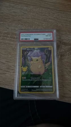 PSA 8 Pikachu Full Art 2021