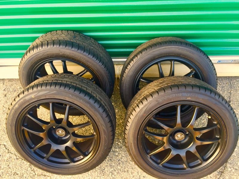 SJ Racing Leggero 15x7 and 16x8 wheels with Yokohama Tires