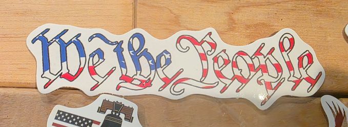 Patriotic stickers