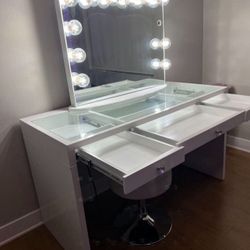 Impressions Vanity With Stool $500