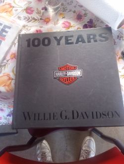 Harley-Davidson 100 Years Book by Willie G. Davidson