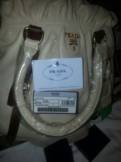 prada milano dal 1913 leather bag