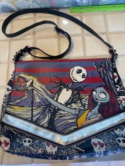 Nightmare before Christmas crossbody purse bag