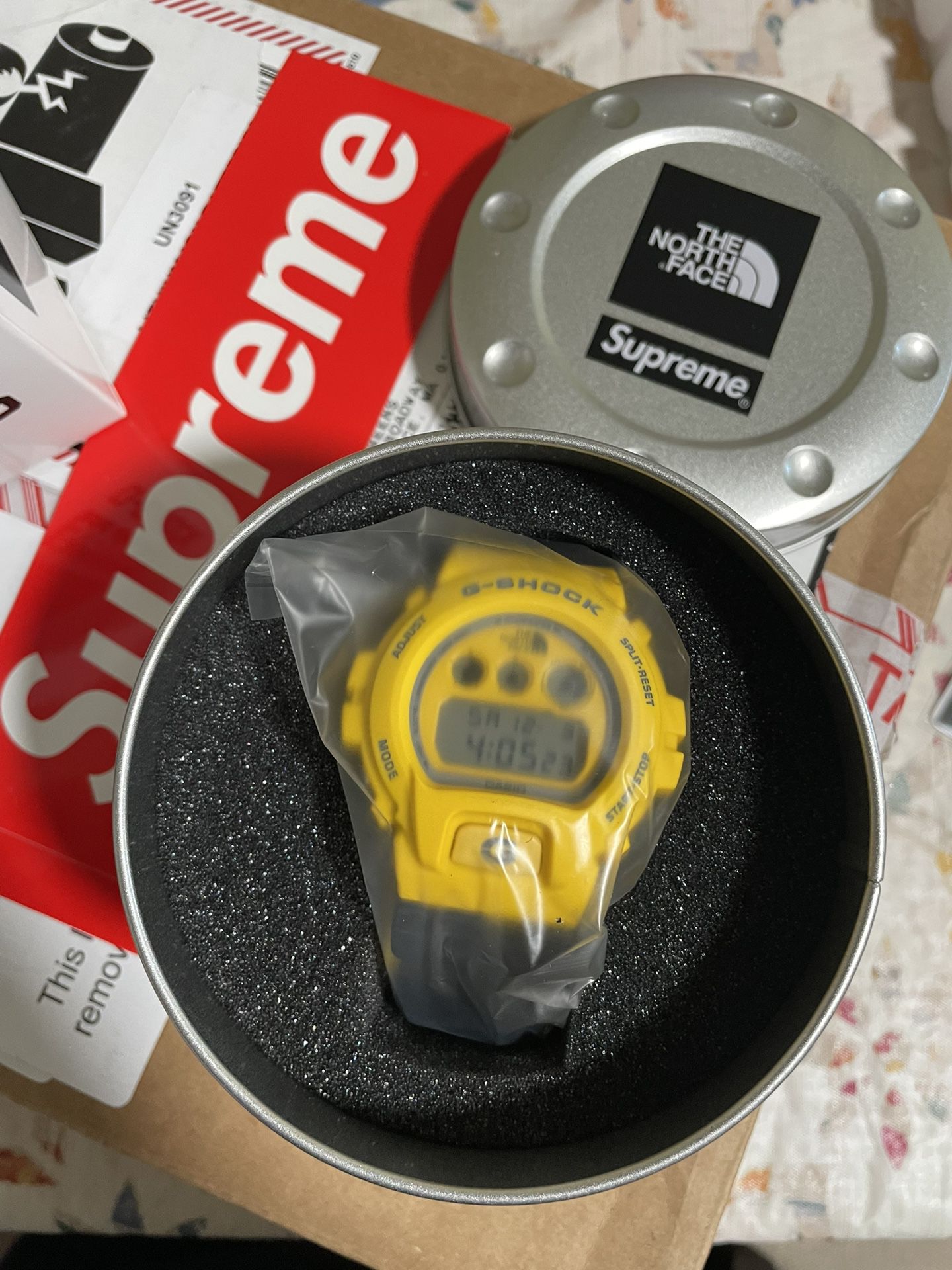 Supreme X The North Face G-Shock Watch