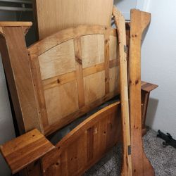 Queen size bed frame