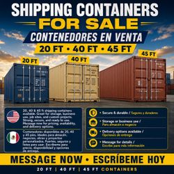 Contendores 20ft ,40ft y 45 pies