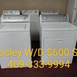 Crosley Washer/Dryer Set