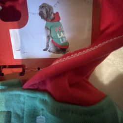 Pet Hoodie 🎄 Christmas Outfit M And Also Have A L