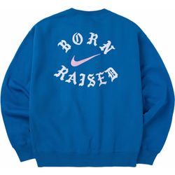 Nike Sb Dunk Born x Raised Blue Crew Neck SUPER LIMITED SIZE MEDIUM 
