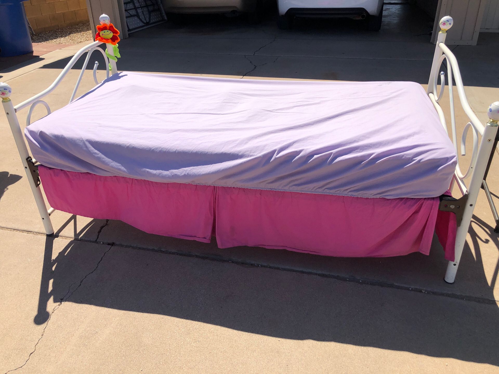 Day bed with mattress, twin size $30