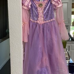 Rapunzel Dress Halloween Costume 