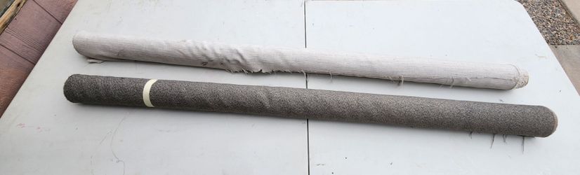 (2) Small Rolls of Fabric