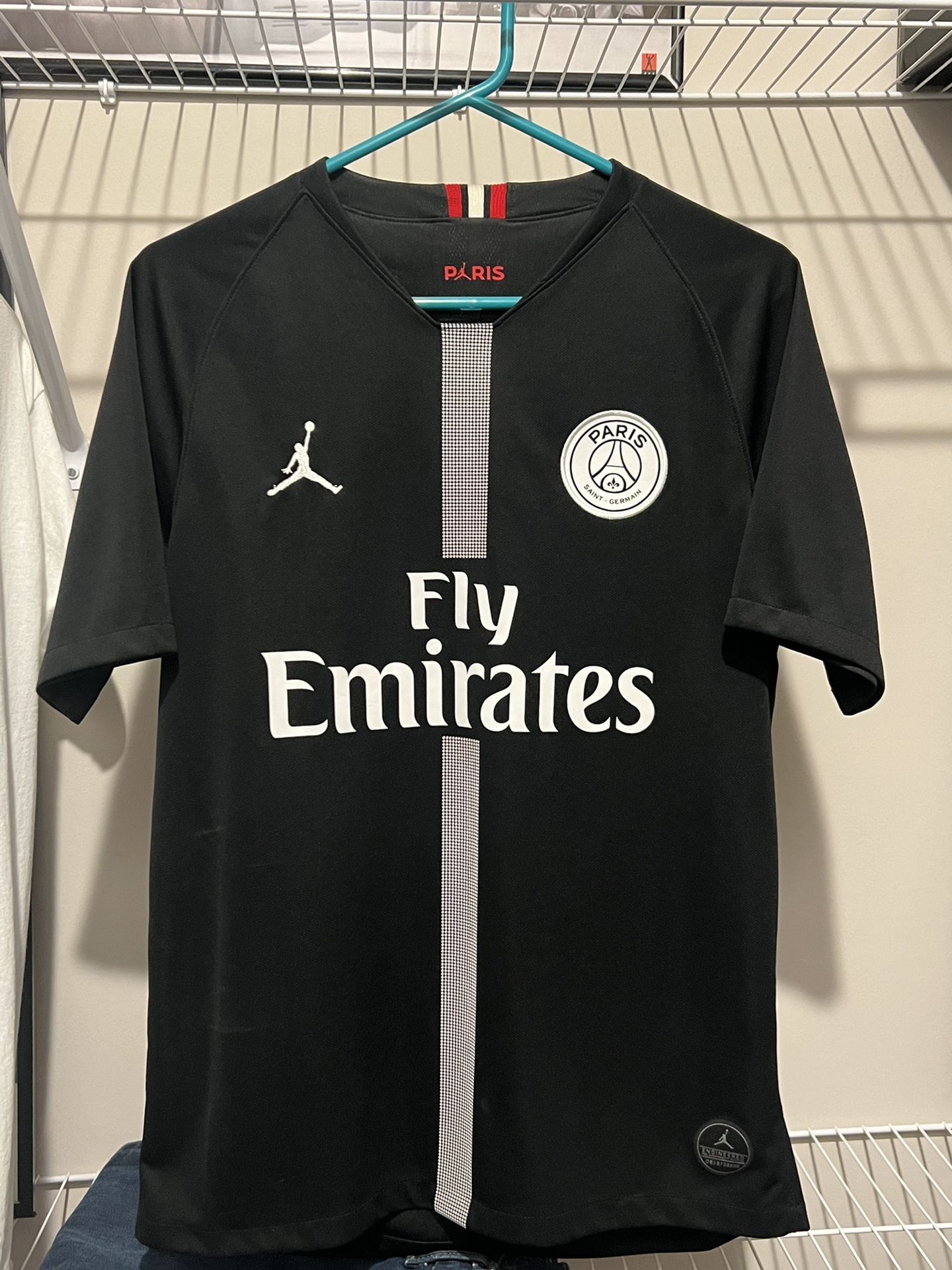 Mens Jordan PSG Soccer Jersey Size M
