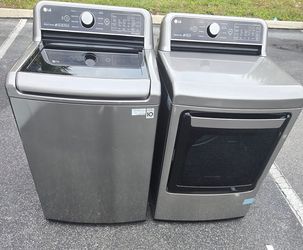 LG Top Load Washer and Dryer Set