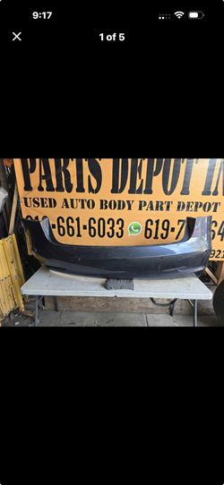 2017-2023 tesla model3 rear bumper cover