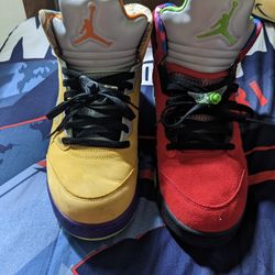 Jordan 5 What The Size 12 Mens