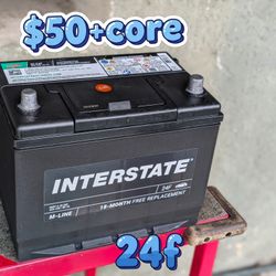 Car battery Group Size 24f