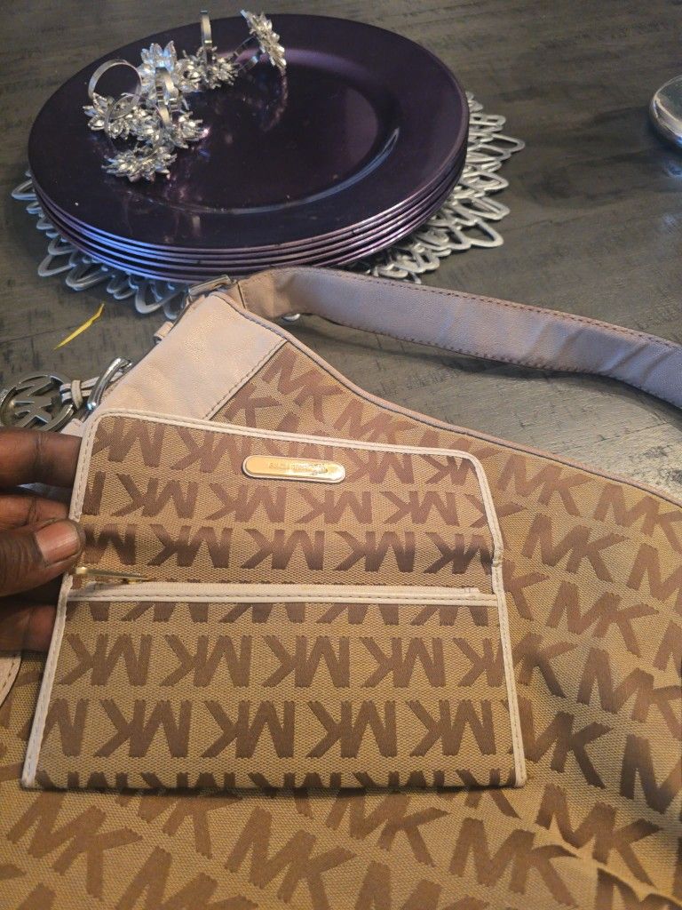 Purse and Matching Wallet