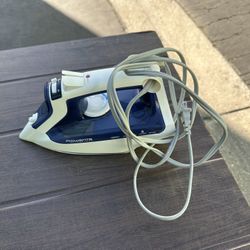 Rowenta Effective Steam Iron Stainless Steel Plate Vertical Steam