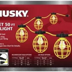 Husky 50’ string lights - 2 sets