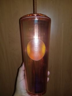 Starbucks cup pink
