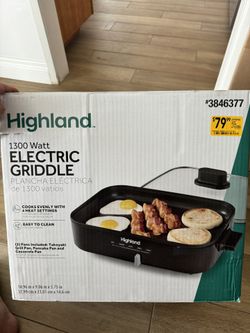 (PRICE NEGOTIABLE) Electric Griddle 1300 Watt