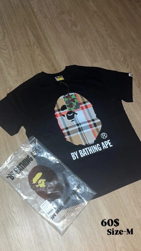 Bape Burberry Tee