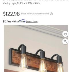  Bathroom Vanity Light