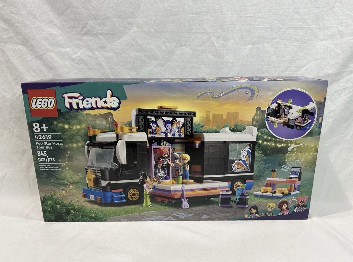 LEGO Friends Pop Star Music Tour Bus (42619)