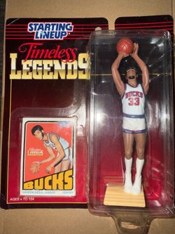 Kareem Abdul-Jabbar, card, toy