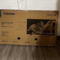 TOSHIBA 65” BRAND NEW 