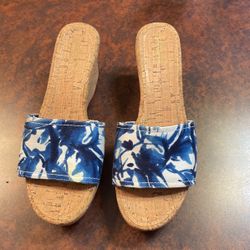 Tie Dye Summer Wedges