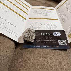 Moissanite Cross Ring 