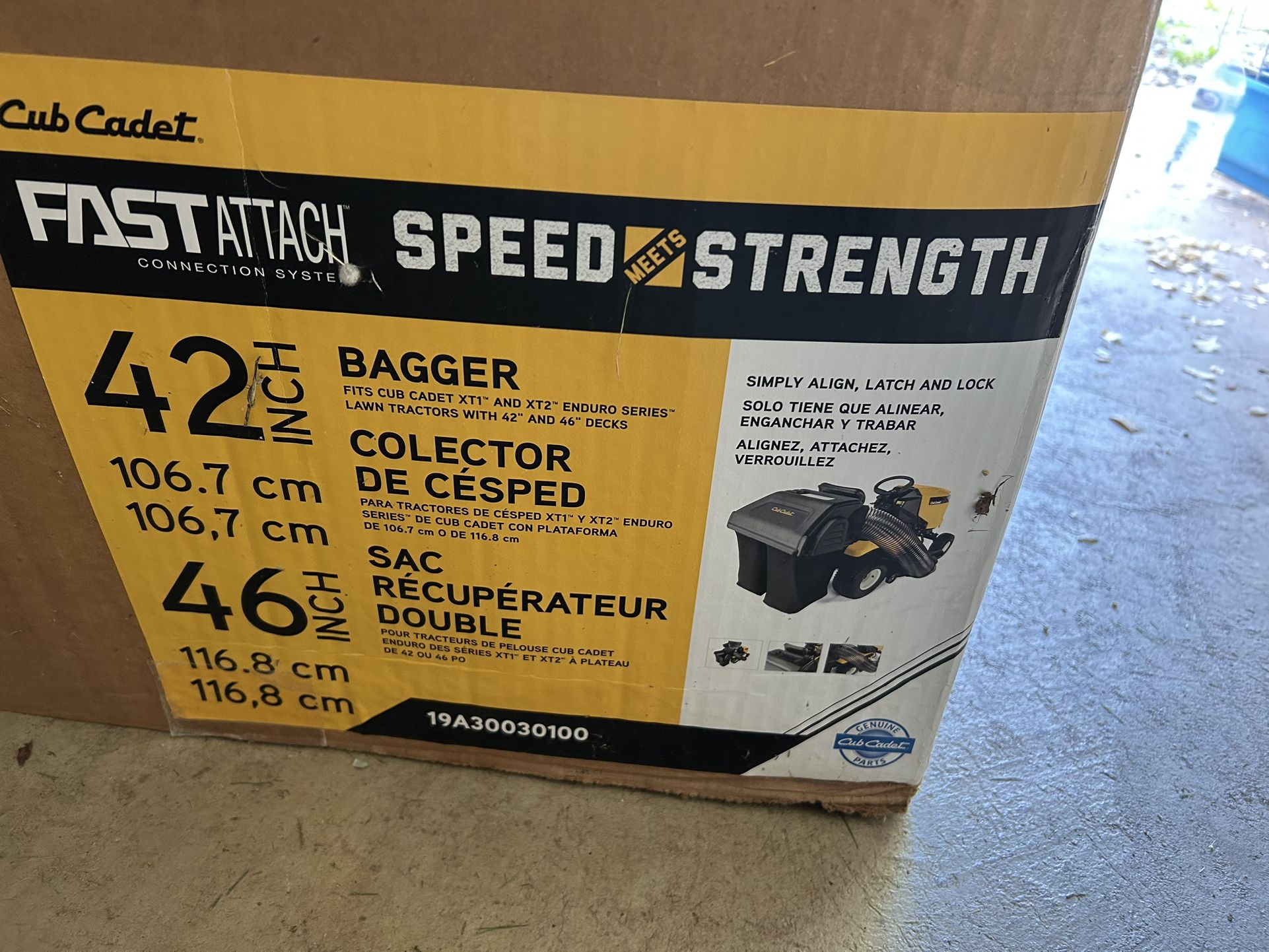 Cub Cadet Riding Mover Attachment