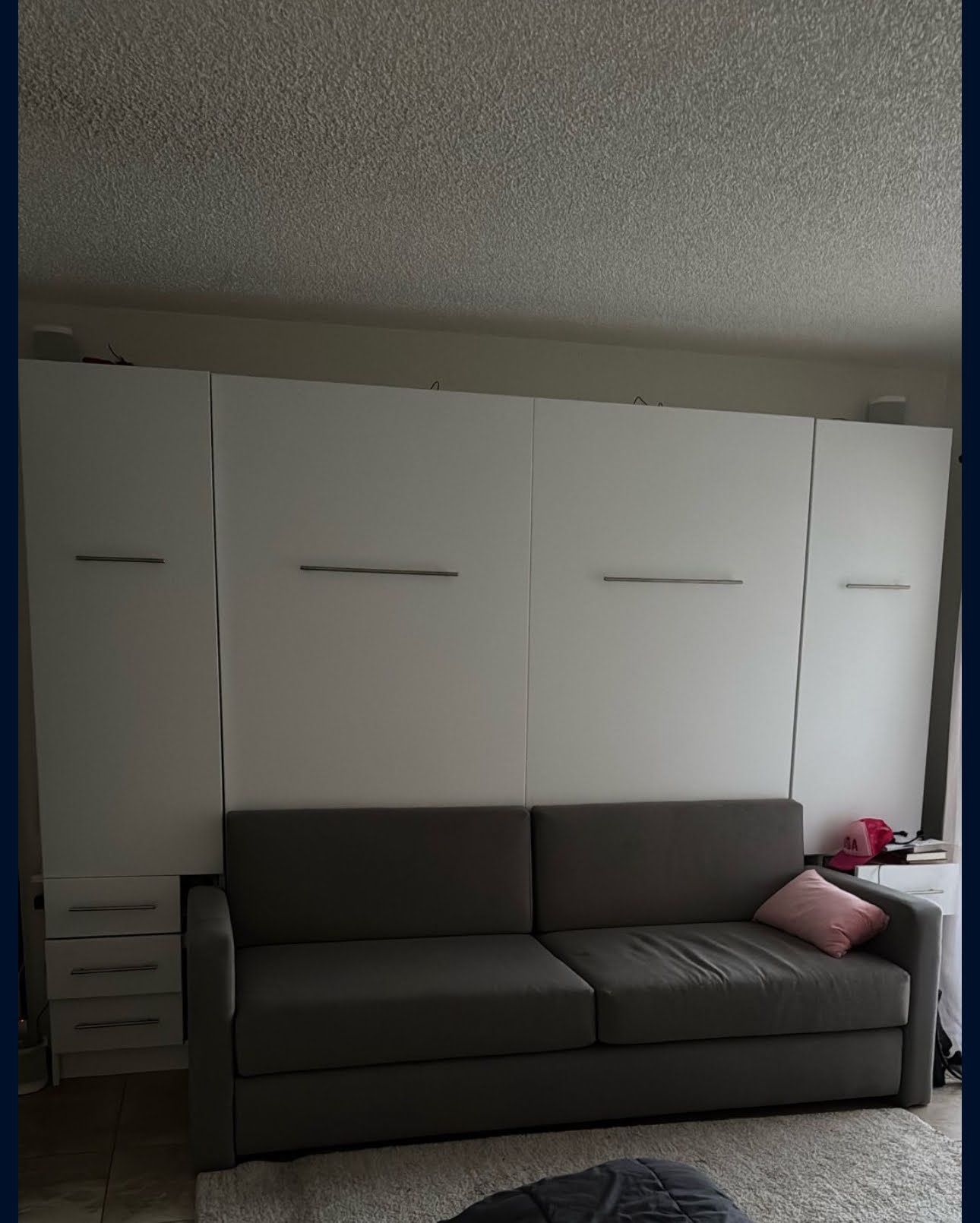 Murphy bed with sofa
