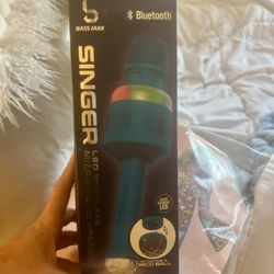Microphone With Disco Ball