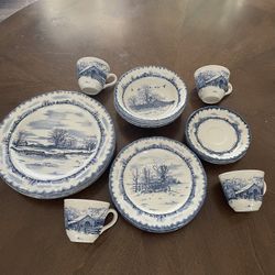 20 Pc  Vintage China Set-Riverwood  By  Bob Timberlake 