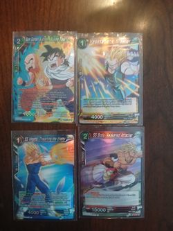 Bandai Holos Dragon Ball Super Game Cards 