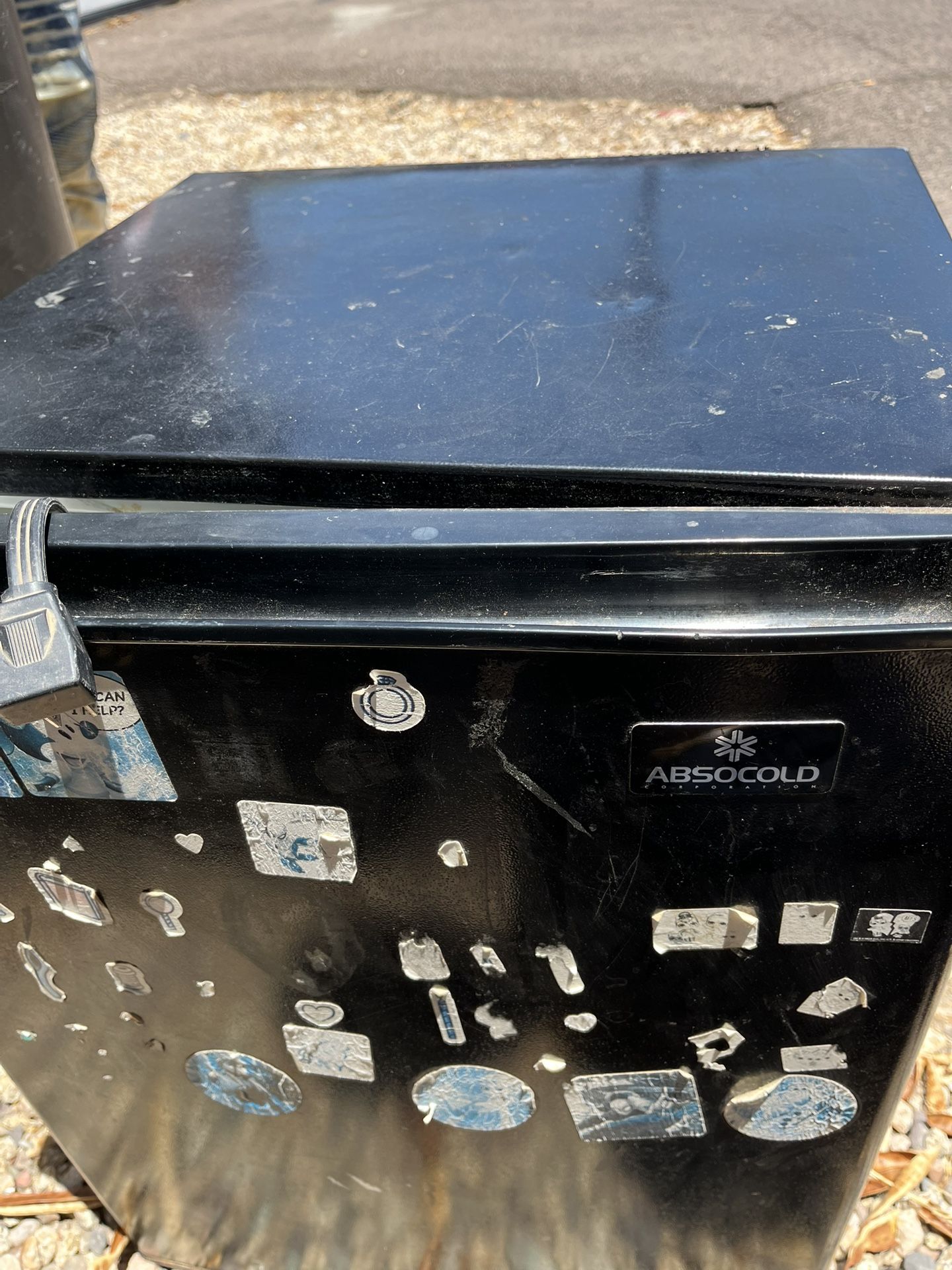 Black Mini Fridge