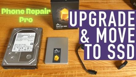 SSD Upgrade & Data Migration